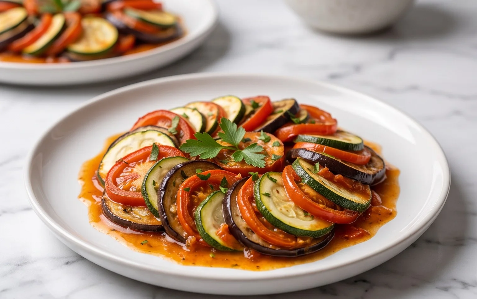 Einfaches Ratatouille: Sommer Provence Gemüse Rezept