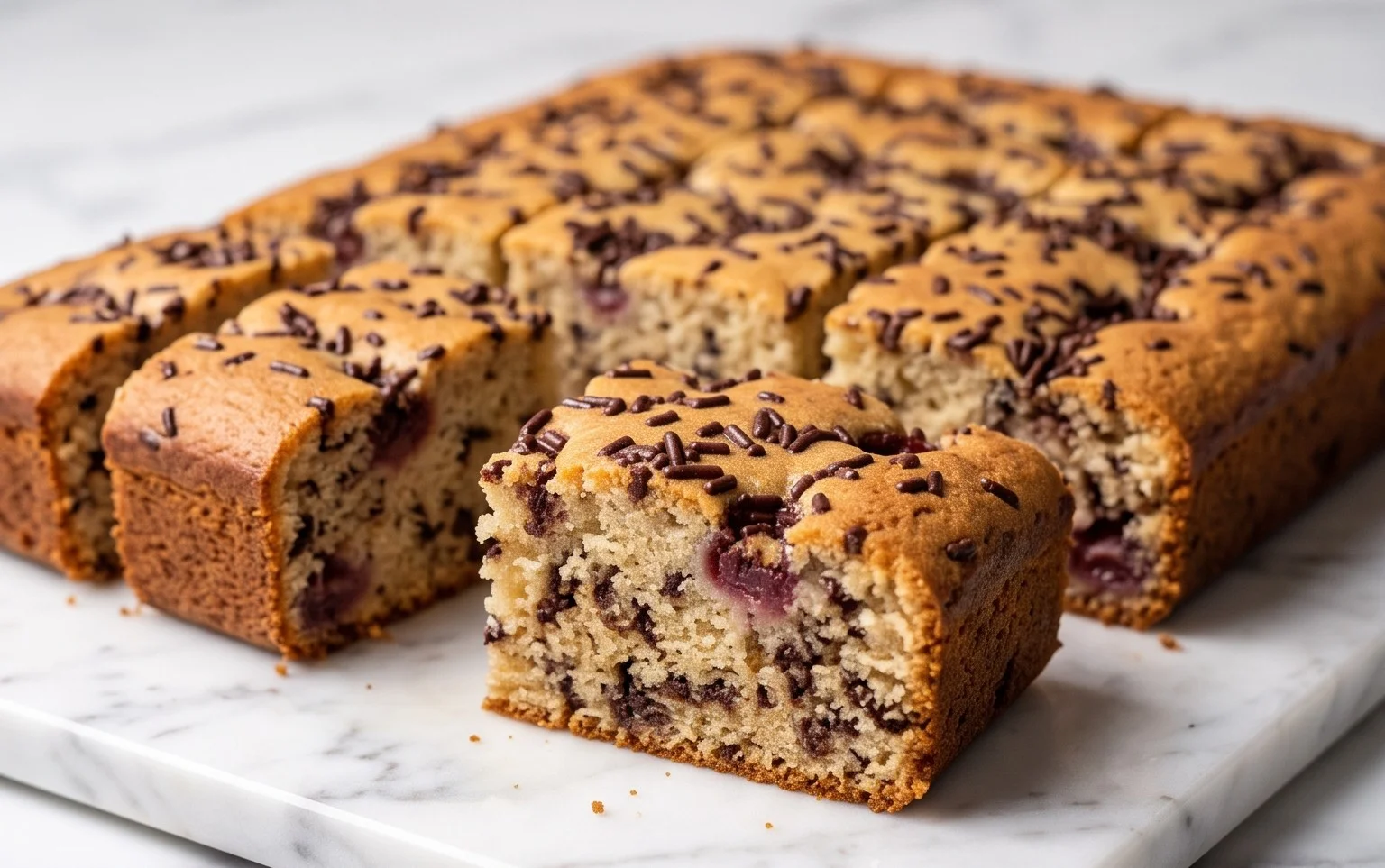 Ameisenkuchen: Saftigster Blechkuchen mit Kirsch Extract-Extrakt
