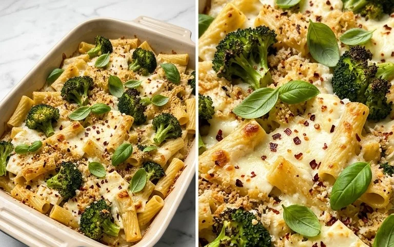 Gebackene Feta-Brokkoli-Pasta: Cremig, Einfach & One-Pot
