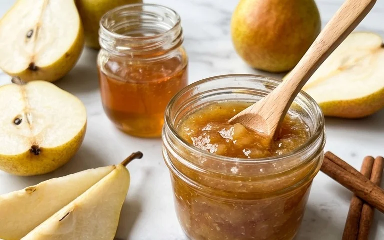 Birnen-Honig-Marmelade: Natürliche Süße leicht gemacht