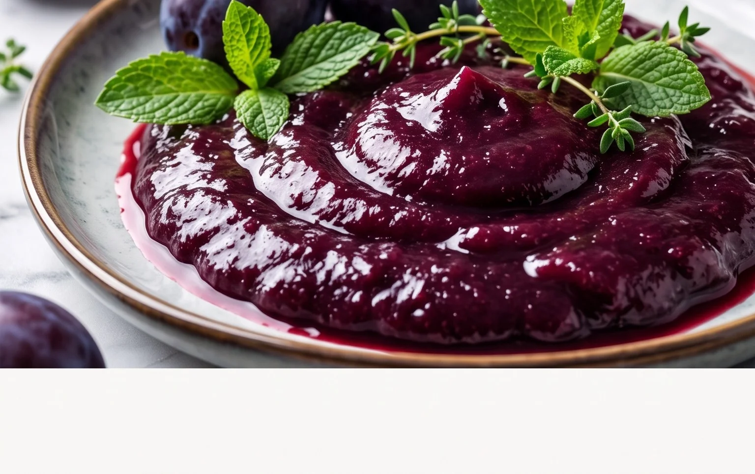 Zwetschgenmus aus dem Ofen