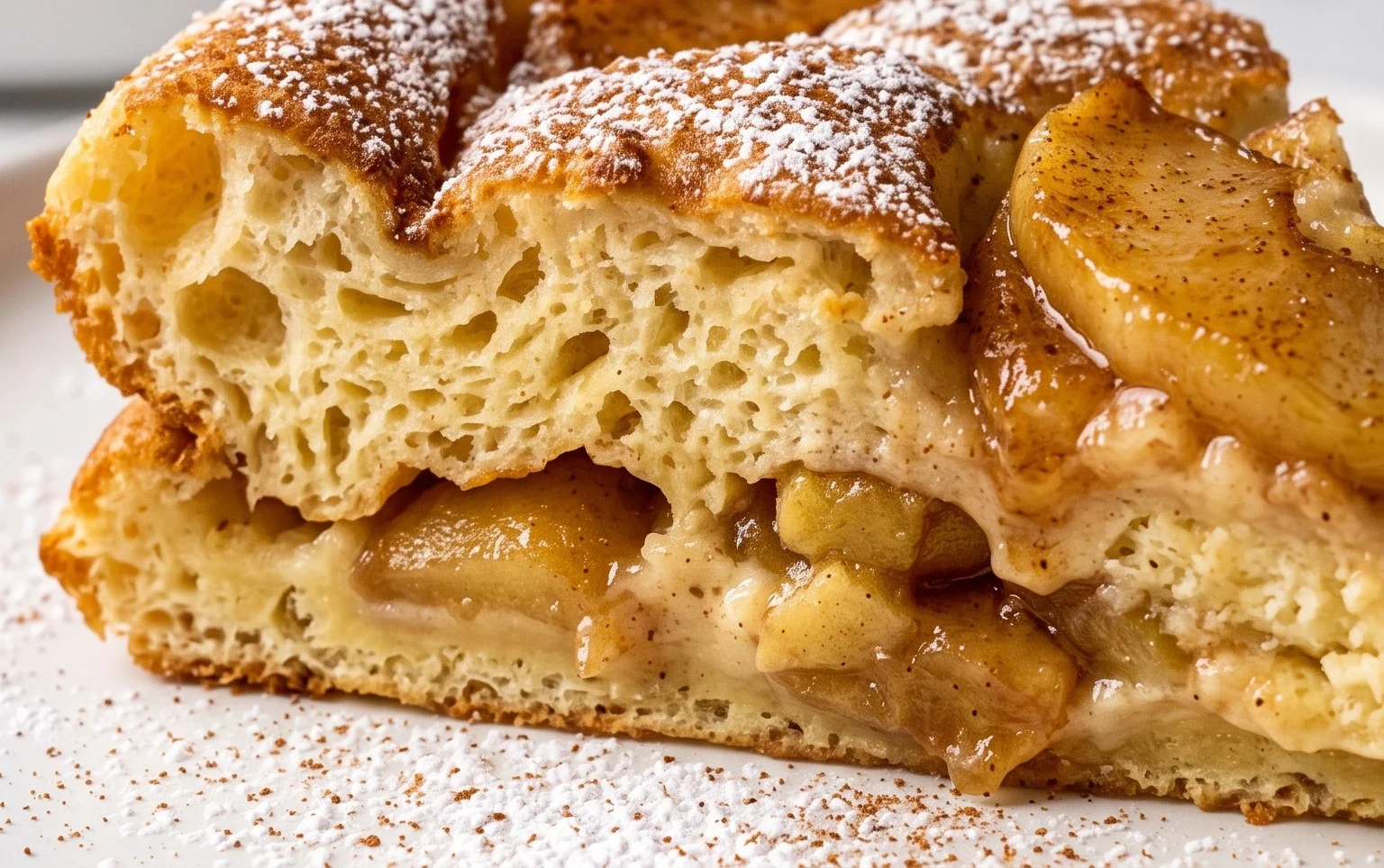 Apfelpfannkuchen klassisch und fluffig